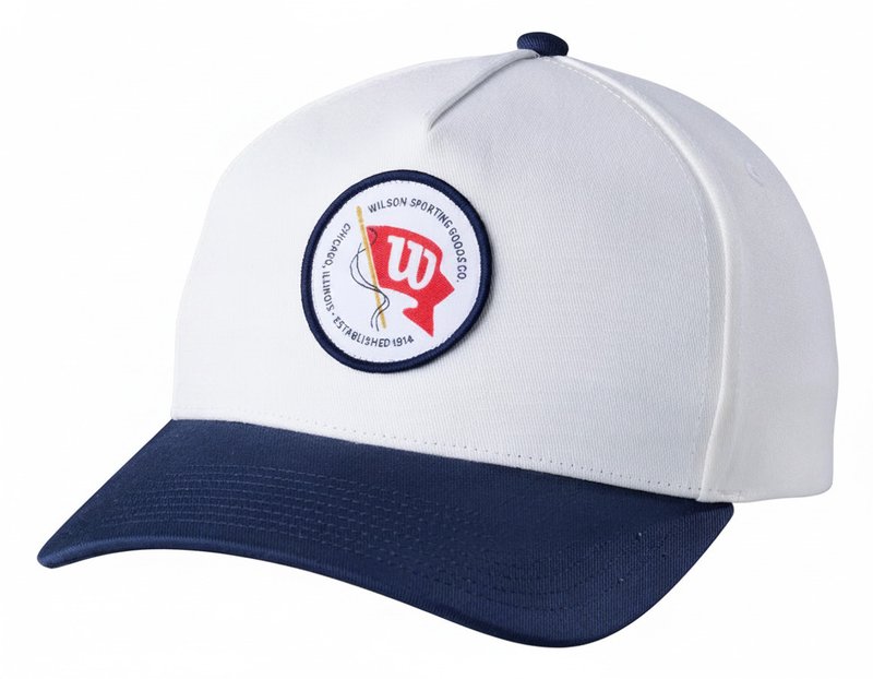 Wilson Vintage Patch pánska kšiltovka, bielo/tmavomodrá
