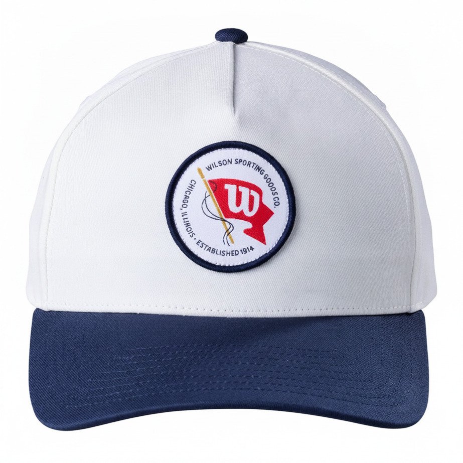 Wilson Vintage Patch pánska kšiltovka, bielo/tmavomodrá