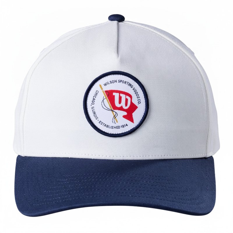 Wilson Vintage Patch pánska kšiltovka, bielo/tmavomodrá