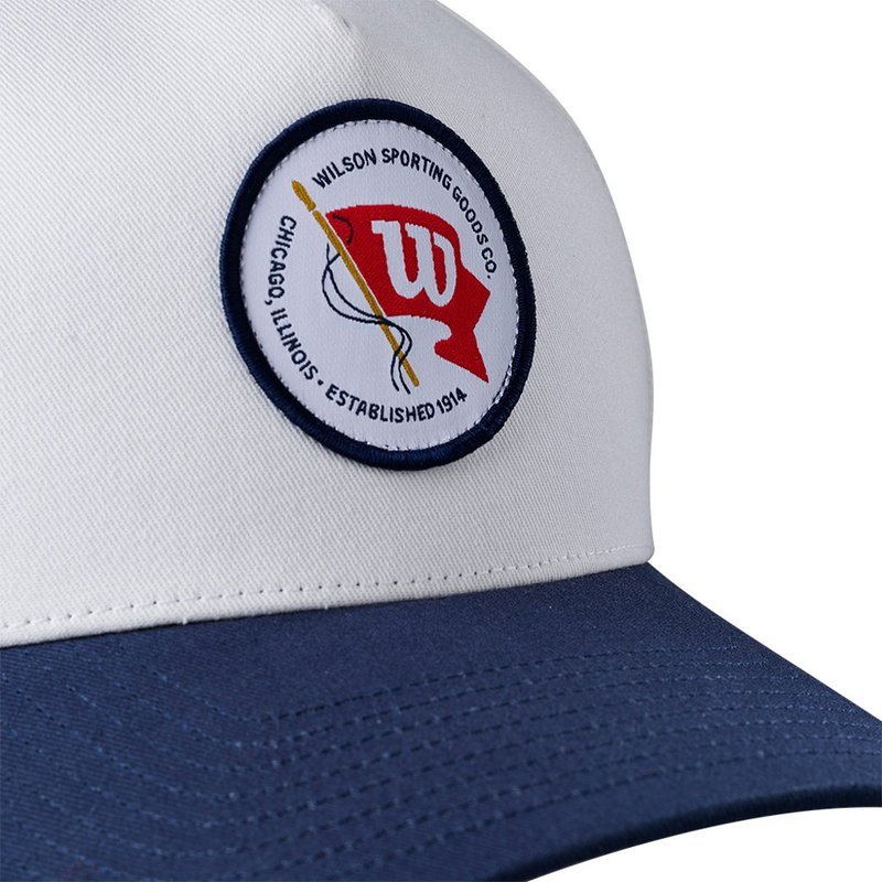 Wilson Vintage Patch pánska kšiltovka, bielo/tmavomodrá