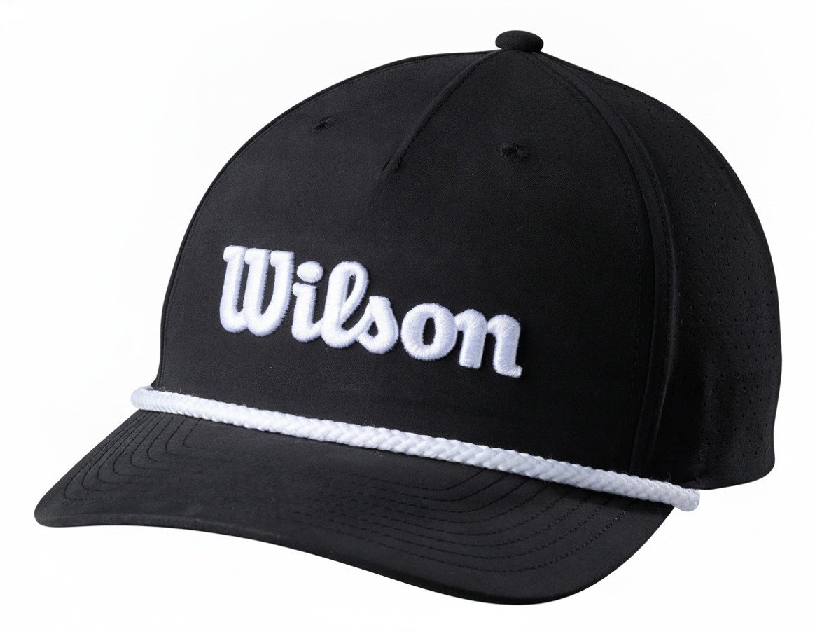 Wilson Rope kšiltovka, čierno/biela