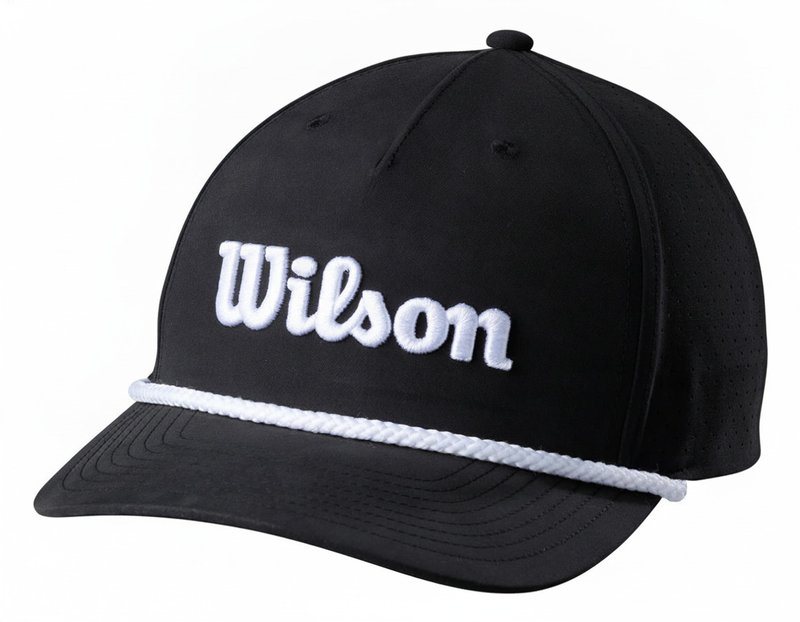 Wilson Rope kšiltovka, čierno/biela