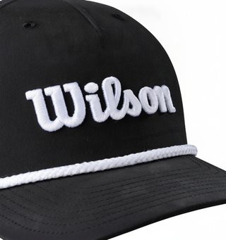 Wilson Rope kšiltovka, čierno/biela