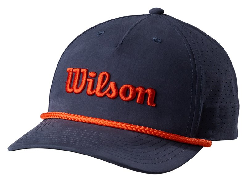 Wilson Rope cap 2026 kšiltovka, navy/orange
