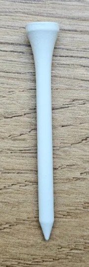 Golf Brothers Tees (bambus), biele, 70mm, 50ks