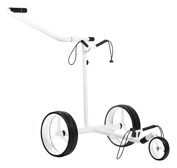 JuStar White Incl. scorecard holder and carry bag STAR-TC elektrický vozík, biely