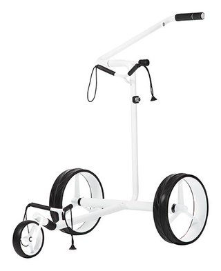 JuStar White Incl. scorecard holder and carry bag STAR-TC elektrický vozík, biely