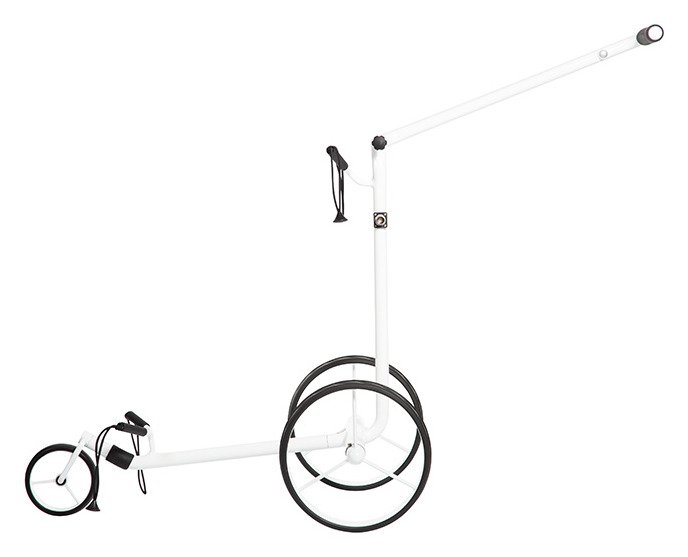 JuStar White Incl. scorecard holder and carry bag STAR-TC elektrický vozík, biely
