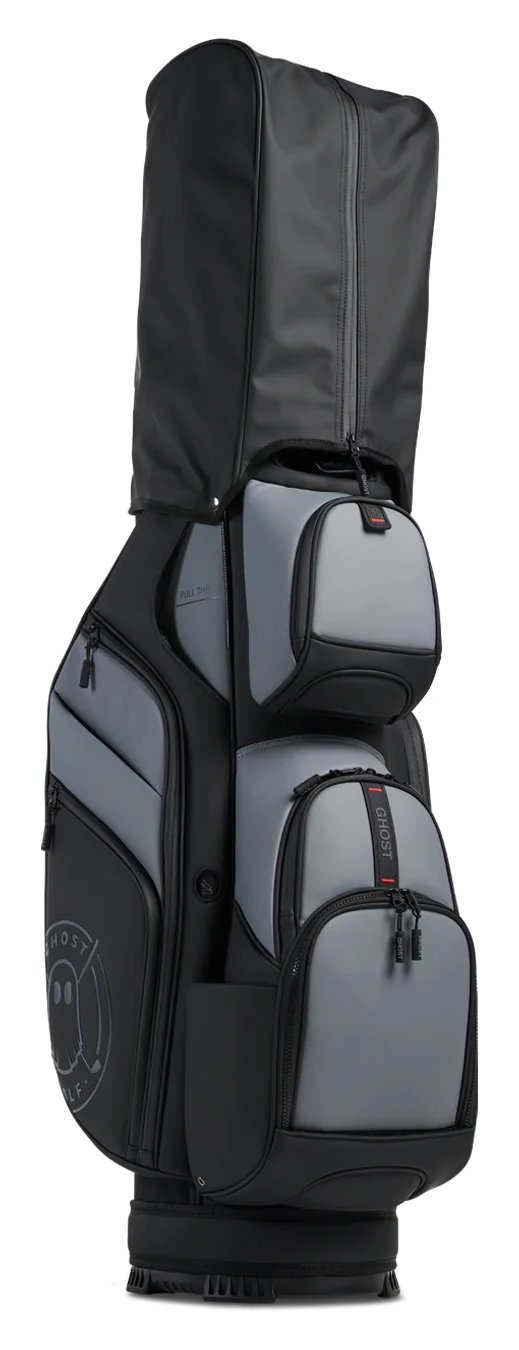 Ghost Golf GT-14 Kovert Ops cart bag, čierno/šedý
