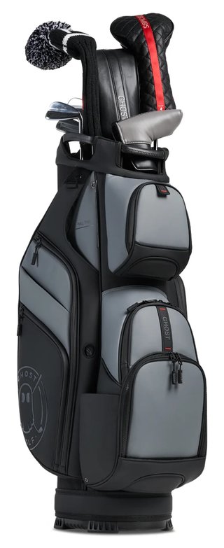 Ghost Golf GT-14 Kovert Ops cart bag, čierno/šedý