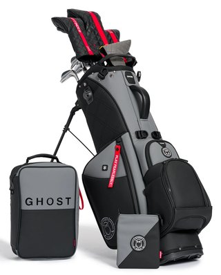 Ghost Golf Anyday Kovert Ops 7-way stand bag, čierny/sivý