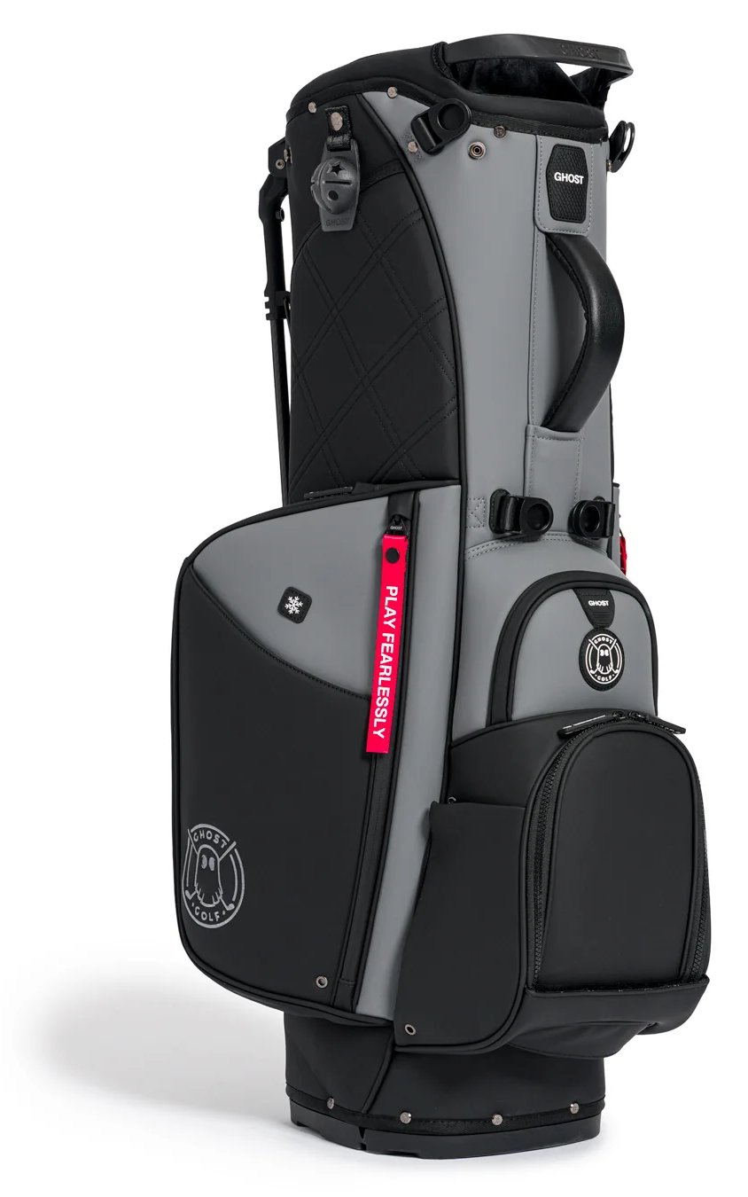 Ghost Golf Anyday Kovert Ops 14-way stand bag, čierny/sivý