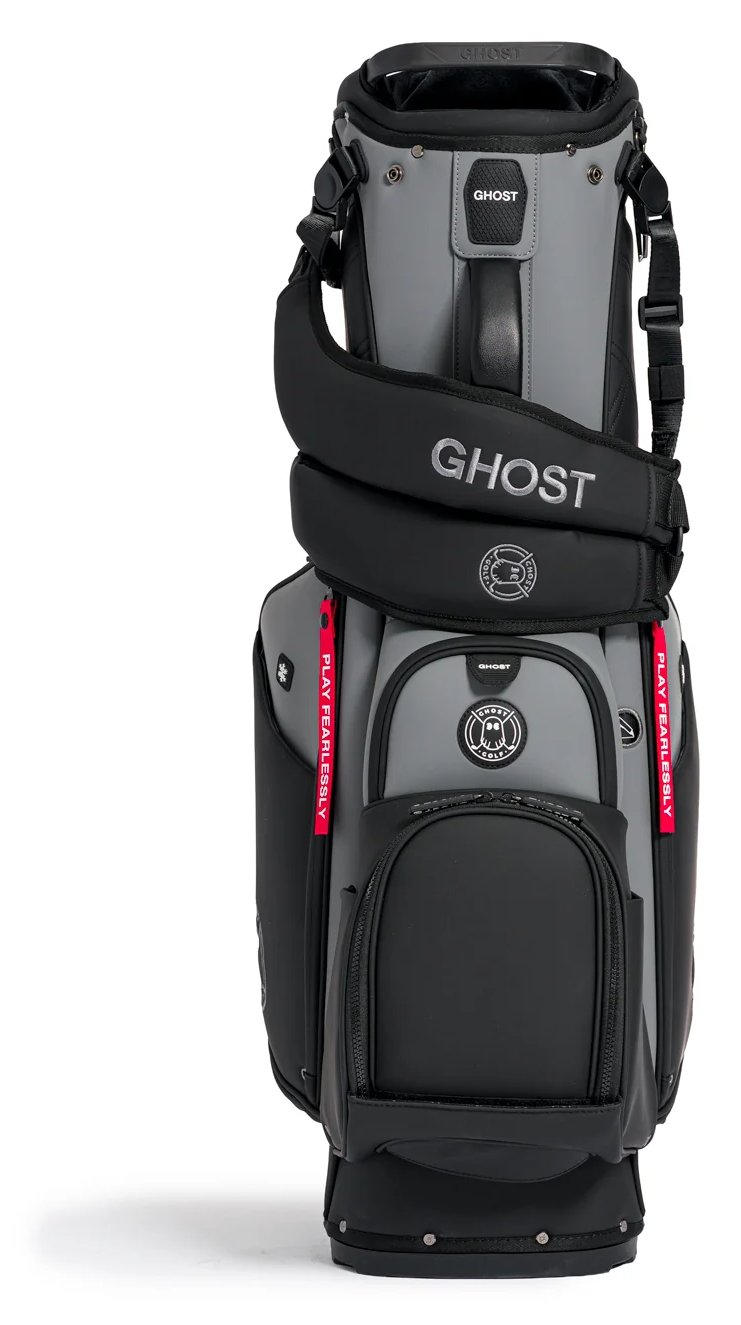 Ghost Golf Anyday Kovert Ops 14-way stand bag, čierny/sivý