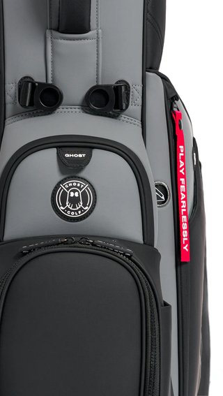 Ghost Golf Anyday Kovert Ops 14-way stand bag, čierny/sivý