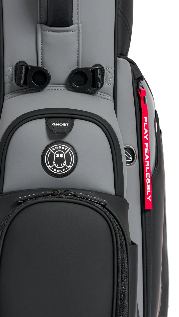 Ghost Golf Anyday Kovert Ops 14-way stand bag, čierny/sivý