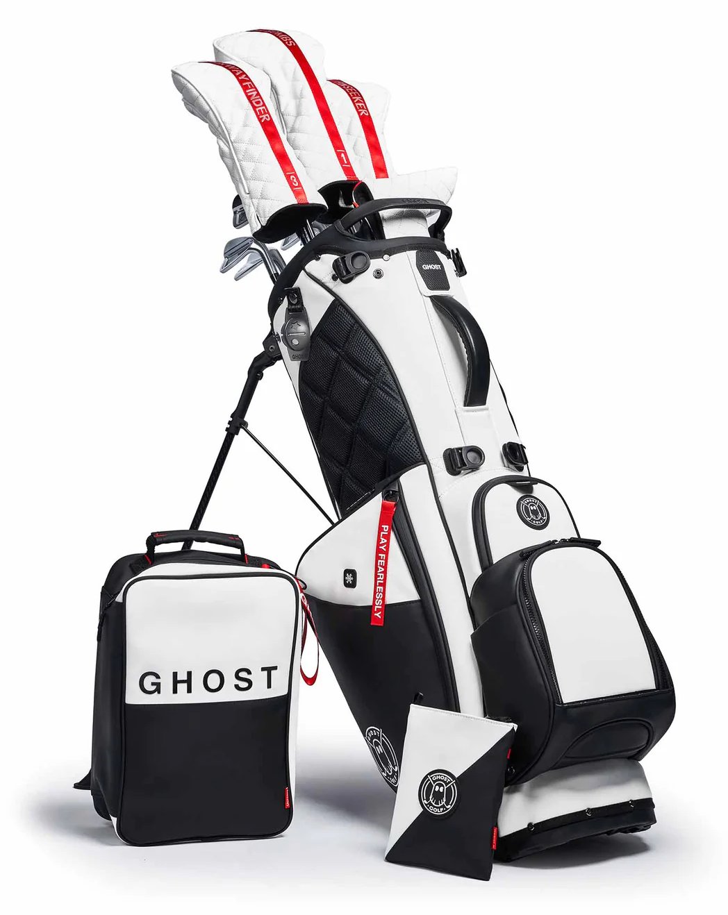Ghost Golf Anyday Oreo 14-way stand bag, bielo/čierny