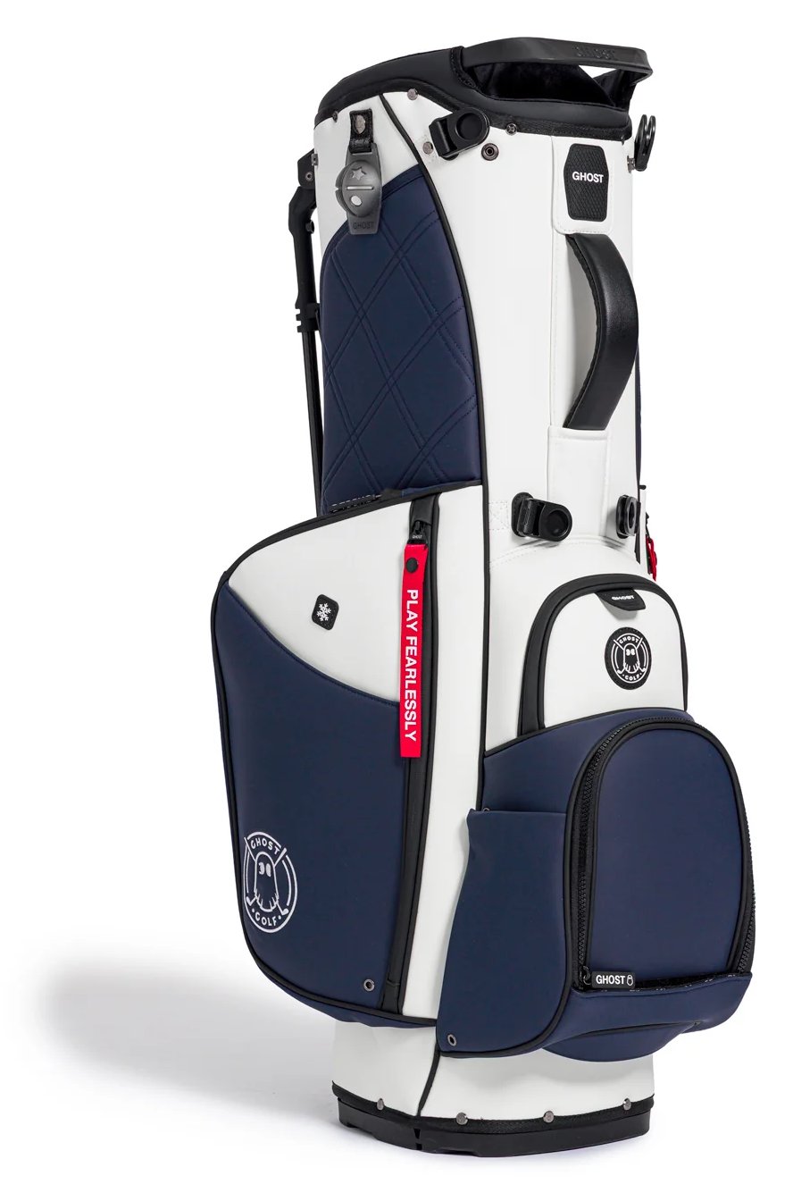 Ghost Golf Anyday Valor 14-way stand bag, biela/modrá
