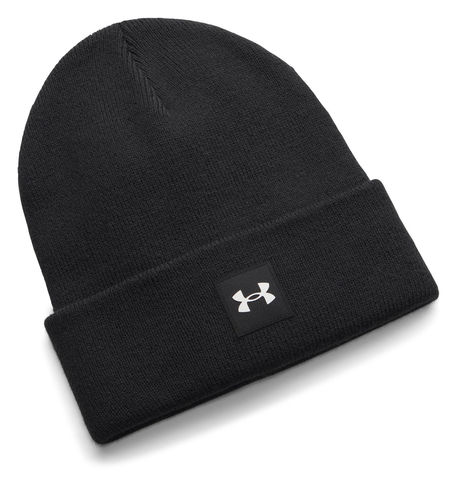 Under Armour Halftime Cuff zimná čepica, čierno/biela