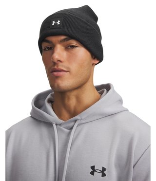 Under Armour Halftime Cuff zimná čepica, čierno/biela