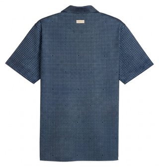 Puma X Arnold Palmer MATTR Geo pánske polo, deep navy/lemon butter