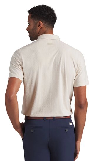 Puma X Arnold Palmer Jacquard pánske polo, alpine snow