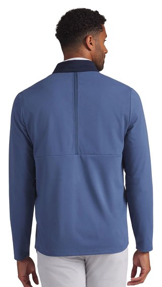 Puma Cloudspun Tech Hybrid 1/2-Zip pánska mikina, deep navy