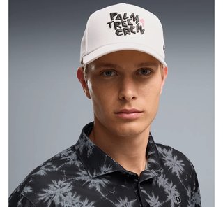 PUMA x PALM TREE CREW Wavestate pánska šiltovka, biela