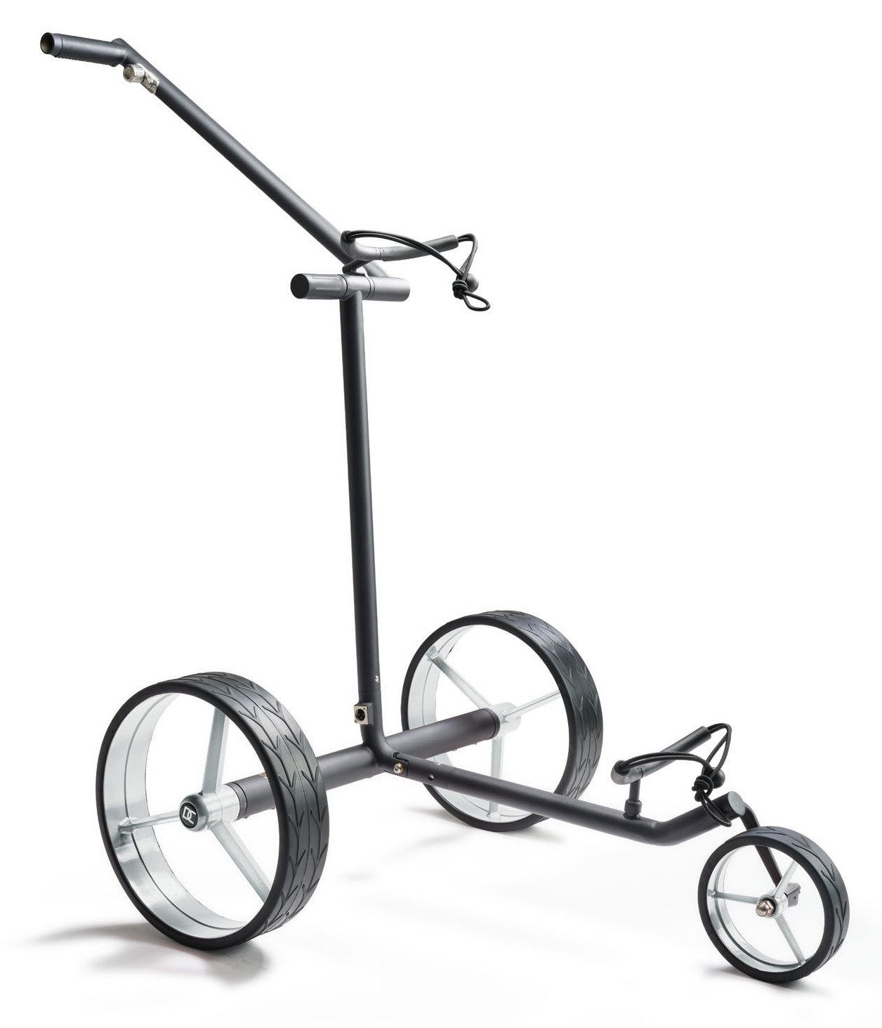 Davies Caddy Premium M Black elektrický vozík, čierny