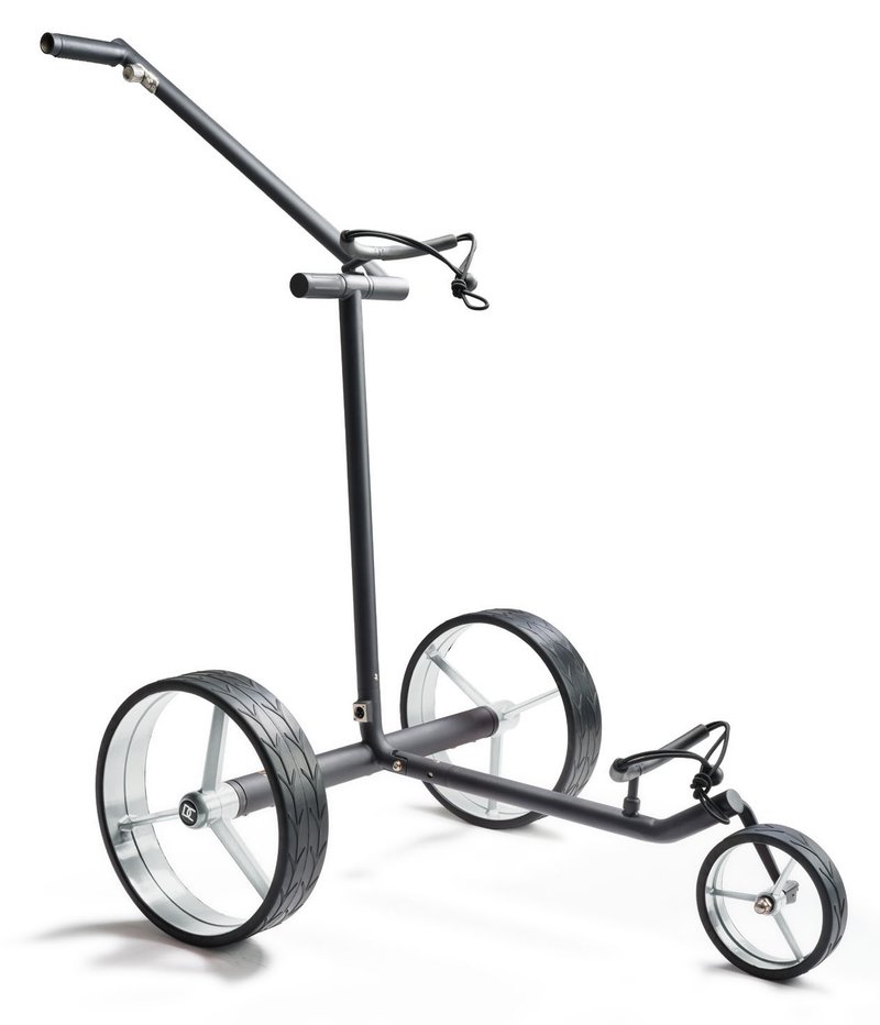 Davies Caddy Premium M Black elektrický vozík, čierny