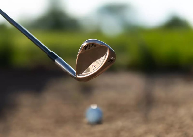 TaylorMade Hi-Toe 5 Aged Copper pánsky wedge, oceľ