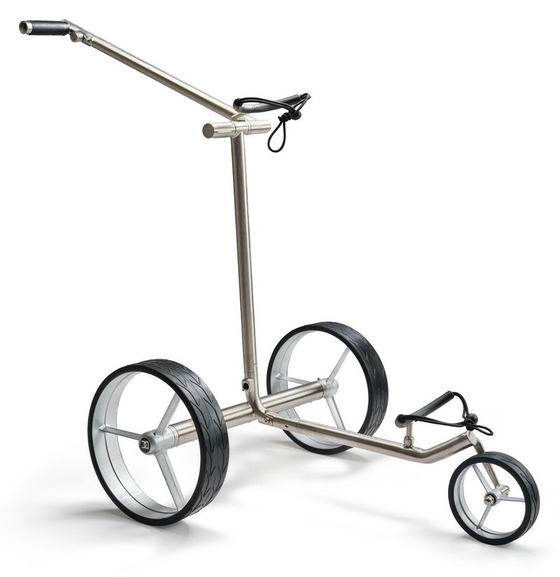 Davies Caddy Premium M Brush DHC elektrický vozík, strieborný