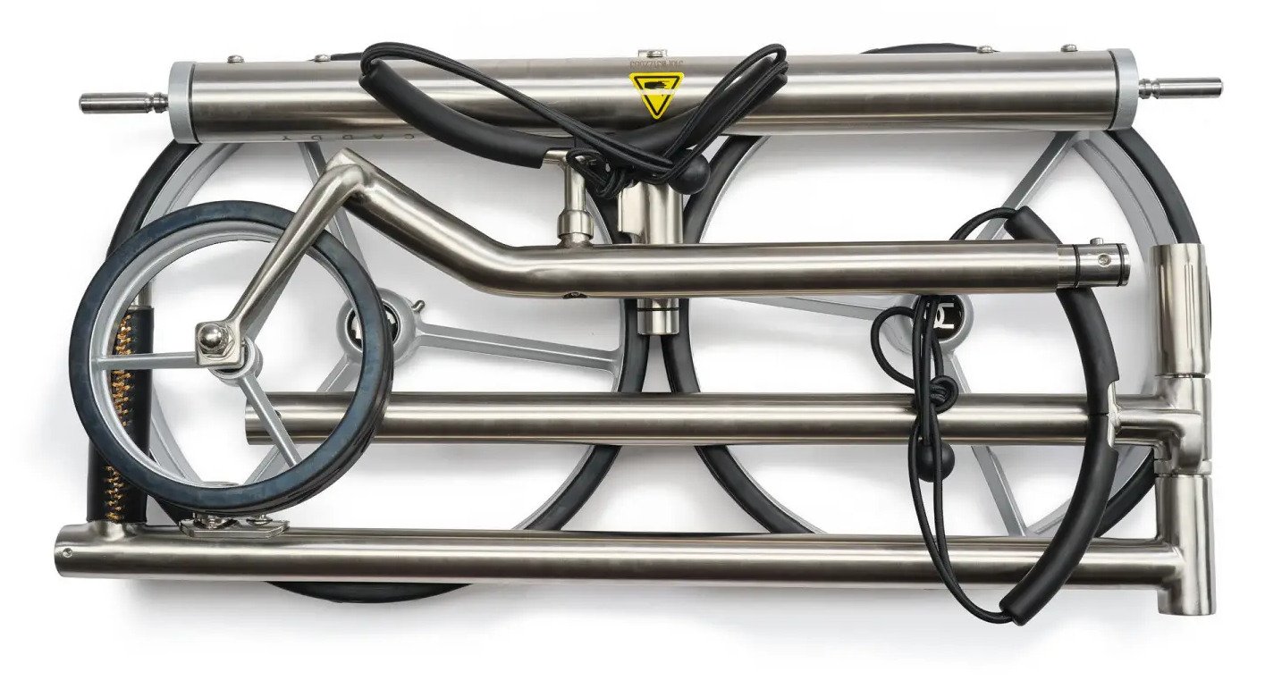 Davies Caddy Premium M Brush DHC elektrický vozík, strieborný