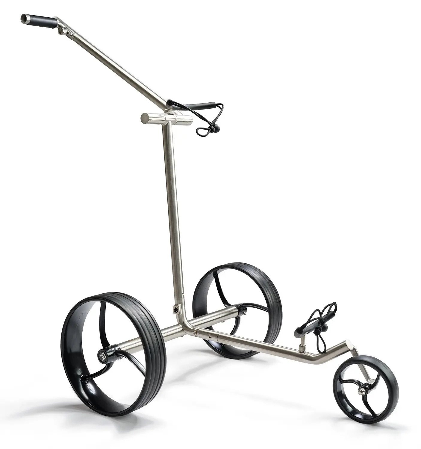 Davies Caddy Premium S Brush DHC elektrický vozík, strieborný
