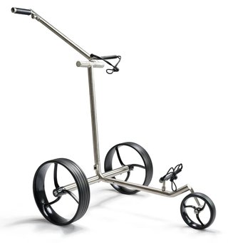 Davies Caddy Premium S Brush DHC elektrický vozík, strieborný