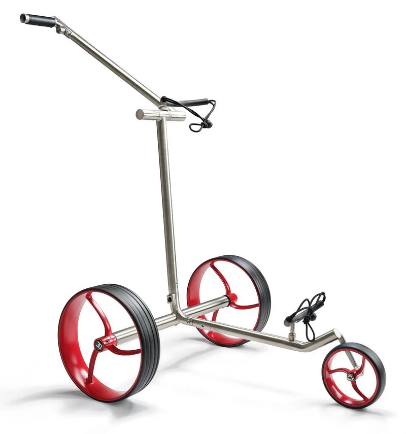 Davies Caddy Premium S Brush DHC elektrický vozík, strieborný