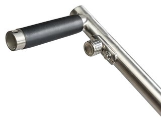Davies Caddy Premium S Brush DHC elektrický vozík, strieborný