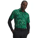 Under Armour Playoff 3.0 Printed pánske polo, zelené