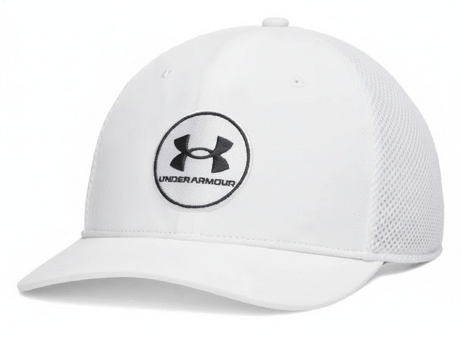 Under Armour Iso-Chill Drive Low STR pánska šiltovka, biela