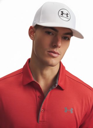 Under Armour Iso-Chill Drive Low STR pánska šiltovka, biela