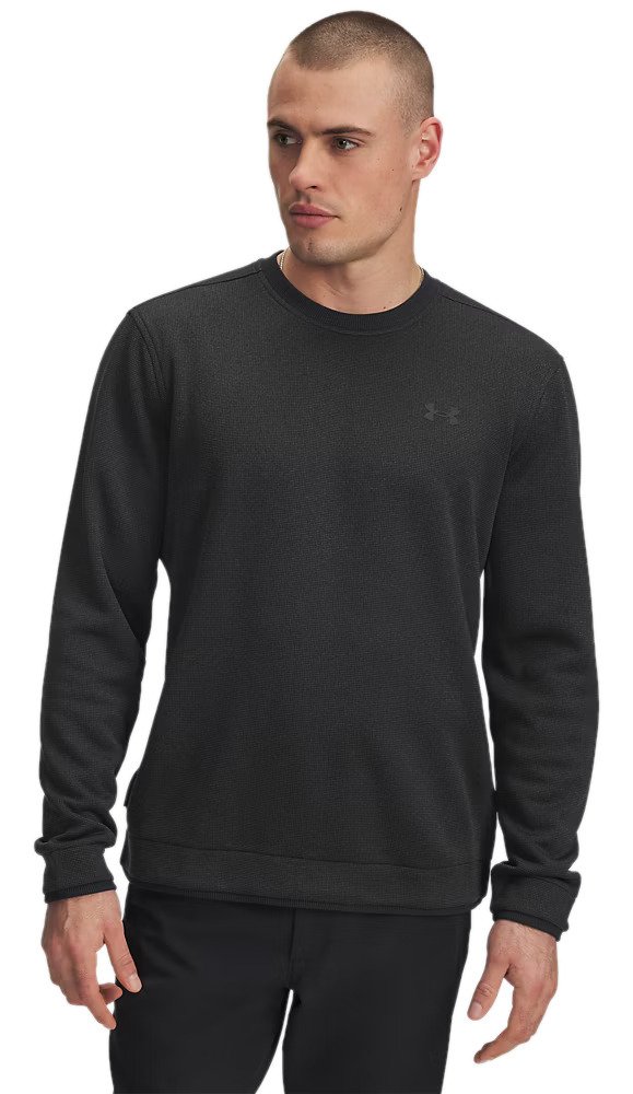 Under Armour Fleece Crew pánsky sveter, čierny