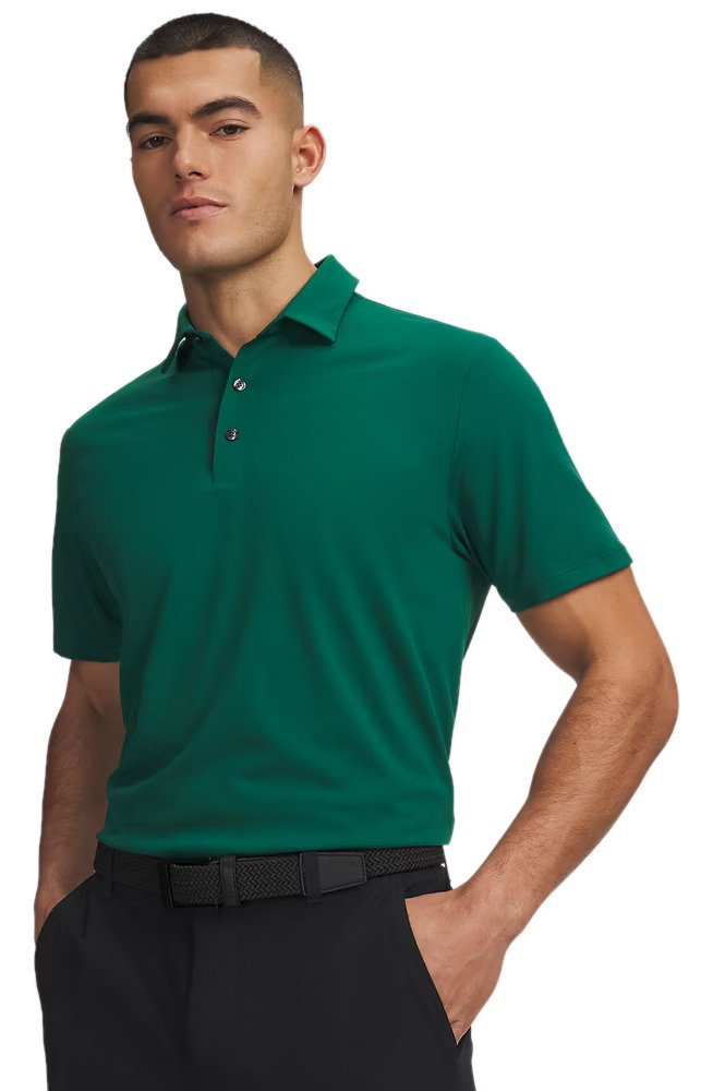 Under Armour ArmourDry pánske polo, green/midnight navy