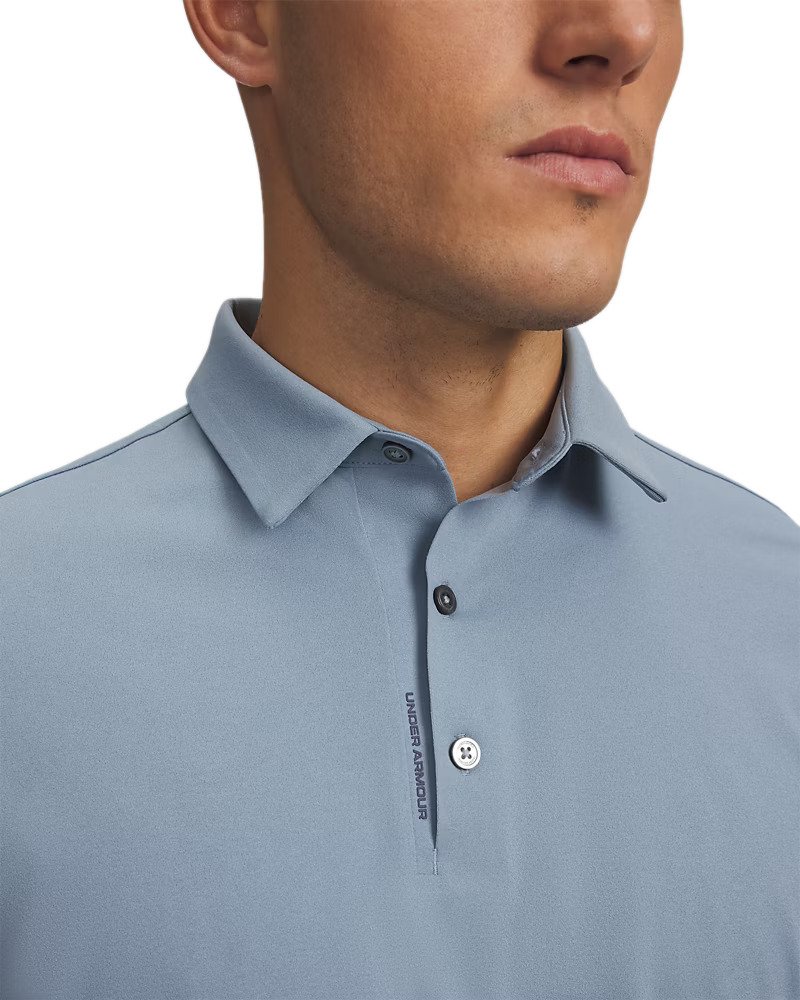 Under Armour ArmourDry pánske polo, blue wind/midnight navy