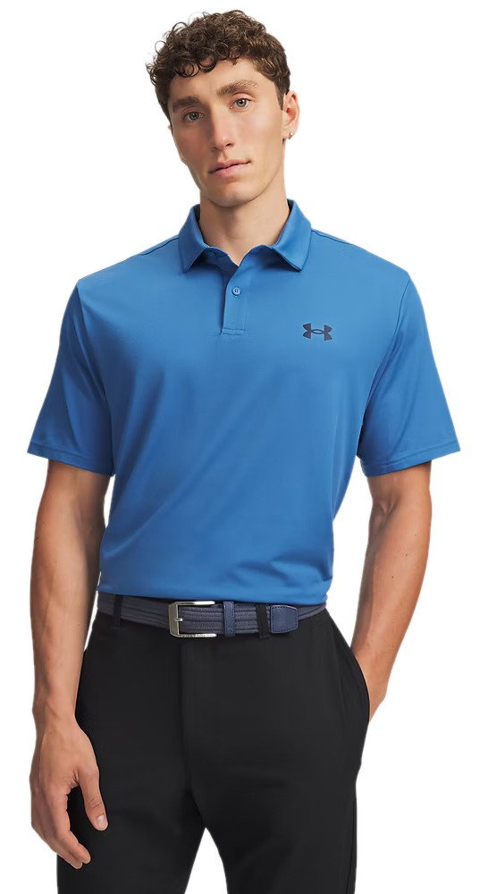 Under Armour Matchplay pánske polo, aegean blue/academy