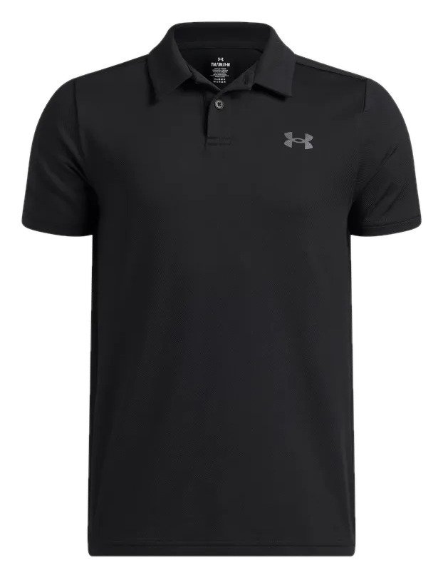 Under Armour Matchplay detské polo, čierne