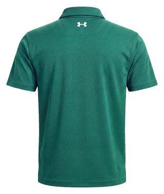Under Armour Tee To Green Pique pánske polo, campus ivy/biele