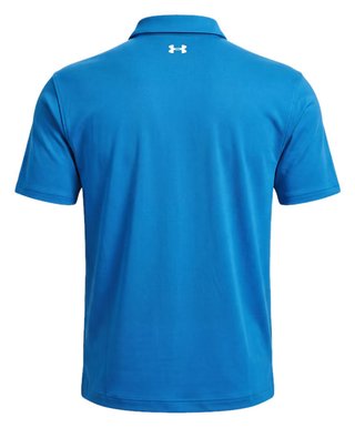 Under Armour Tee To Green Pique pánske polo, aegean blue/white