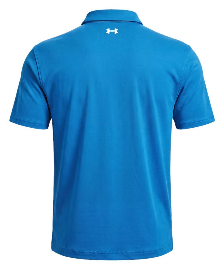 Under Armour Tee To Green Pique pánske polo, aegean blue/white