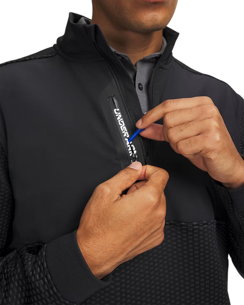Under Armour Drive Pro Hybrid HZ pánska bunda, čierna
