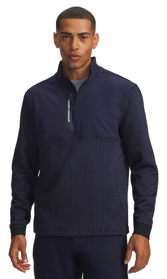 Under Armour Drive Pro Hybrid HZ pánska bunda, midnight navy/white