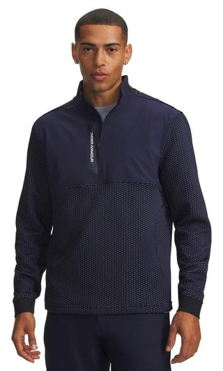 Under Armour Drive Pro Hybrid HZ pánska bunda, midnight navy/white